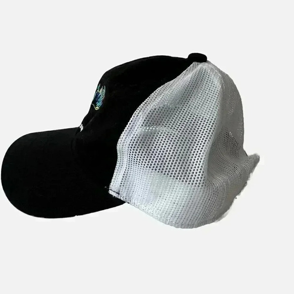 Colorful Moose Pop Art Painting  Colorado Modern Trucker Hat Unisex Black - Picture 4 of 7